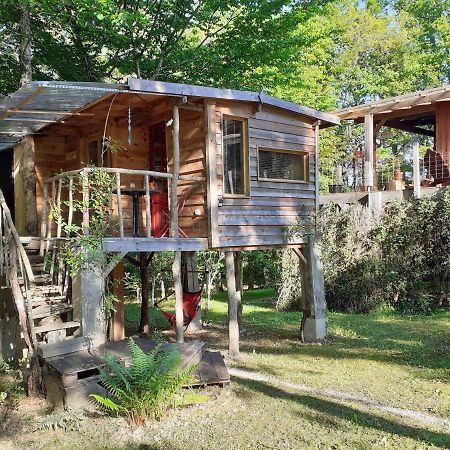 La Cabane De L'Oiseau Couze-et-Saint-Front Luaran gambar