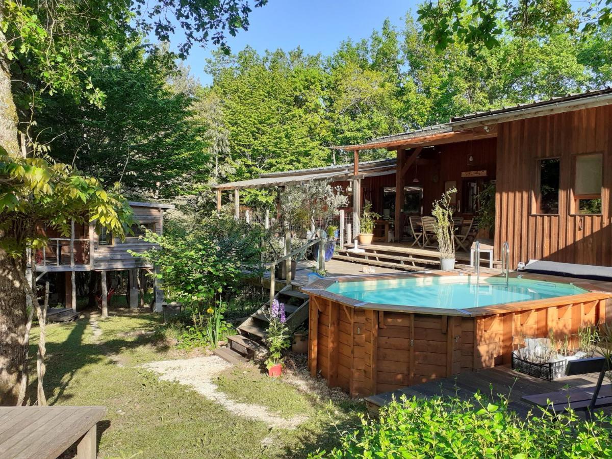 La Cabane De L'Oiseau Couze-et-Saint-Front Luaran gambar